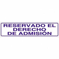 SEÑAL GLASSPACK ADHESIVA 250X62MM.