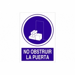 SEÑAL POLIESTIRENO 148X105MM