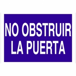 SEÑAL POLIESTIRENO 420X297