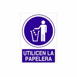 SEÑAL POLIESTIRENO 148X105MM