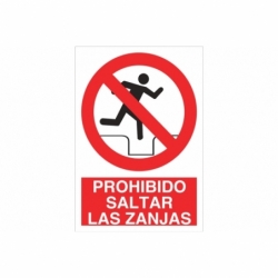 SEÑAL POLIESTIRENO 297X210MM.