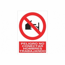 SEÑAL ADHESIVO 148X105MM.