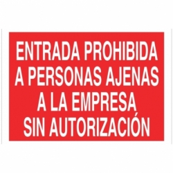 SEÑAL POLIESTIRENO 420X297MM