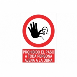 SEÑAL ADHESIVO 210X148MM