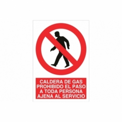 SEÑAL POLIESTIRENO 210X148MM