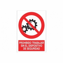 SEÑAL POLIESTIRENO 420X297MM.