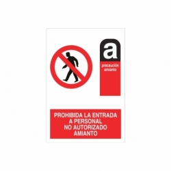 SEÑAL POLIESTIRENO 420X297MM.