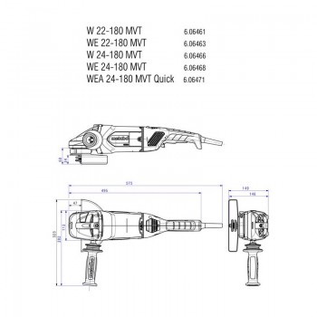 AMOLADORA ANGULAR METABO WE... 2