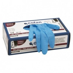 CAJA 100 UNDS. GUANTES DE NITRILO T - M