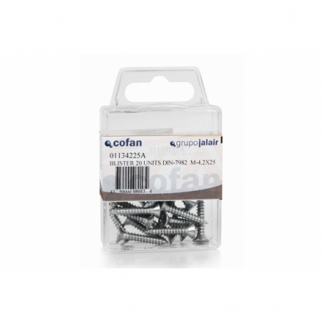 BL 25 UDS. DIN-7982  M-4,2X16 venta unitaria